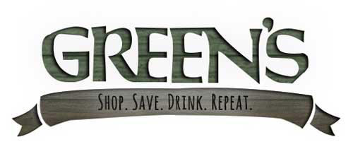 logo for Green's Discount Beverages